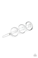 Load image into Gallery viewer, A HOLE Lot of Trouble - Silver Hair Clip