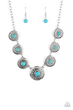 Load image into Gallery viewer, Sahara Solar Power - Blue Necklace
