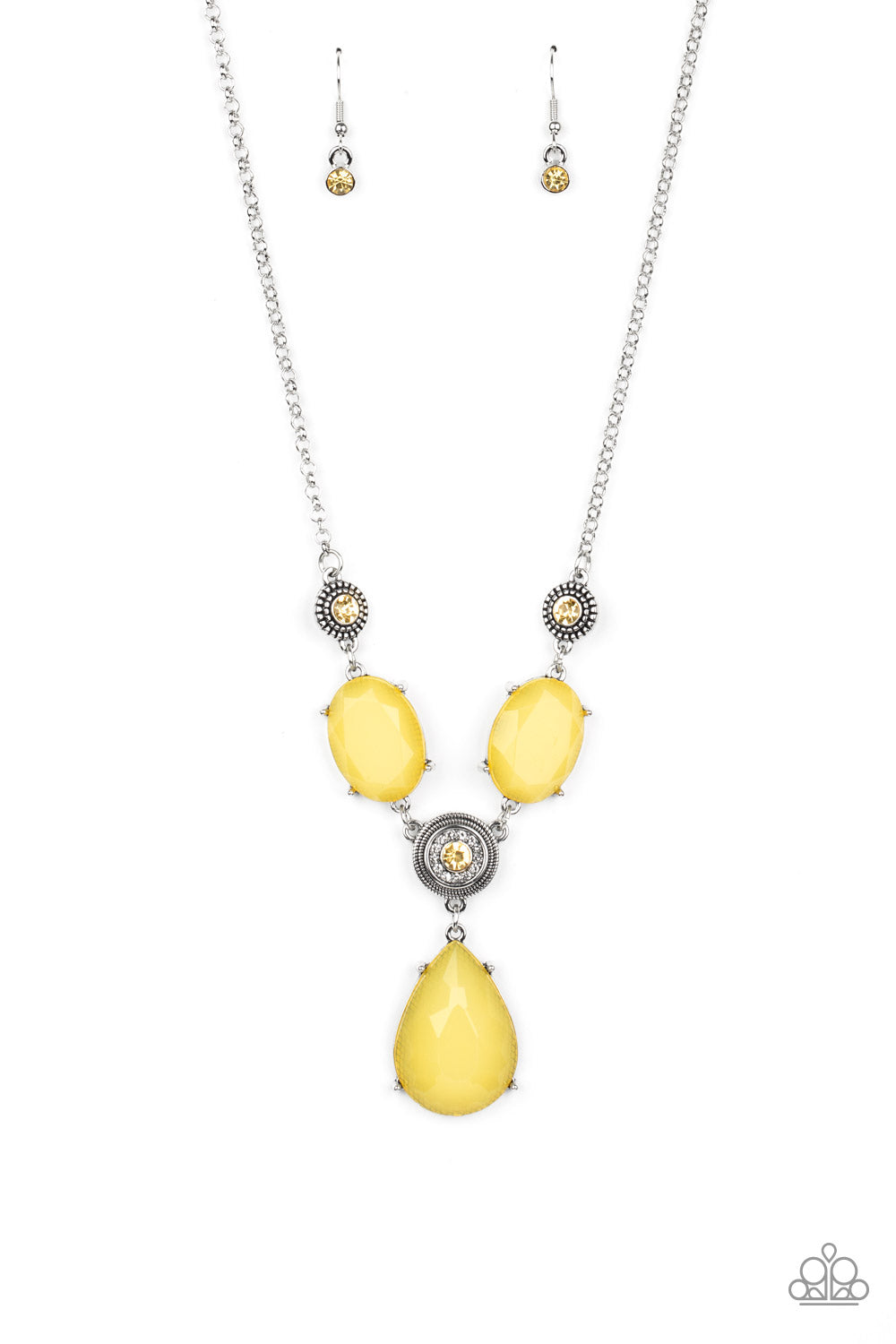 Heirloom Hideaway - Yellow Necklace