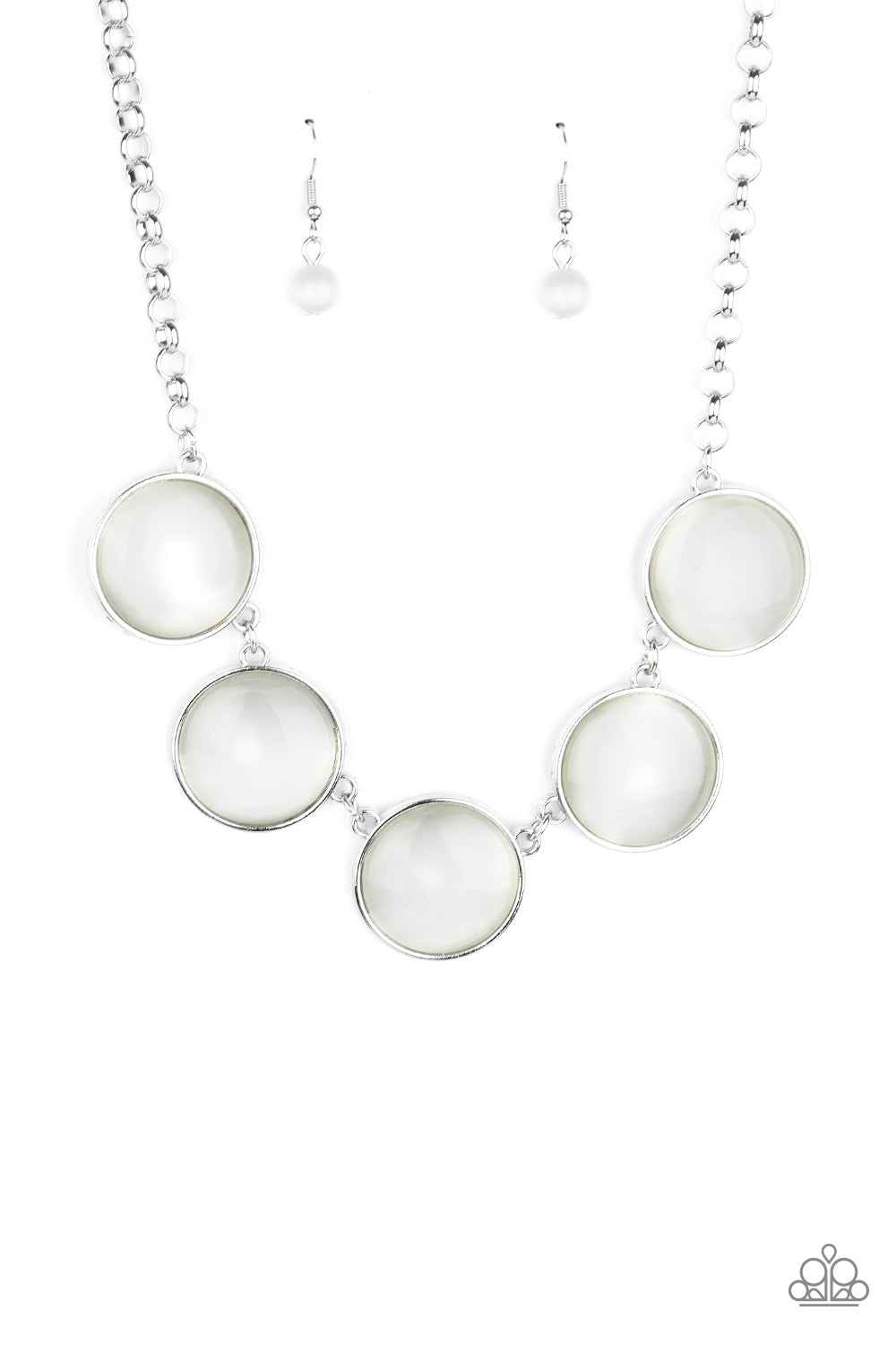Ethereal Escape - White Necklace