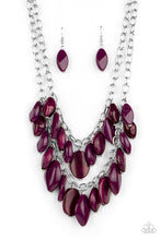 Load image into Gallery viewer, Palm Beach Beauty - Purple  Necklace **Pre-Order**