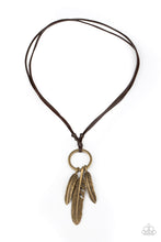 Load image into Gallery viewer, Bird Watcher - Brown Necklace