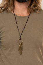 Load image into Gallery viewer, Bird Watcher - Brown Necklace