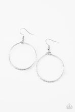 Load image into Gallery viewer, Colorfully Curvy - White Earrings