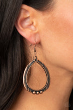 Load image into Gallery viewer, Terra Topography - Copper Earrings