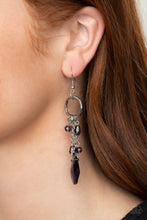 Load image into Gallery viewer, Glammed Up Goddess - Purple Earrings
