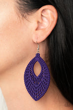 Load image into Gallery viewer, One Beach At A Time - Purple Earrings