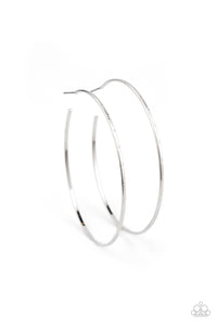 Very Curvaceous - Silver Earrings