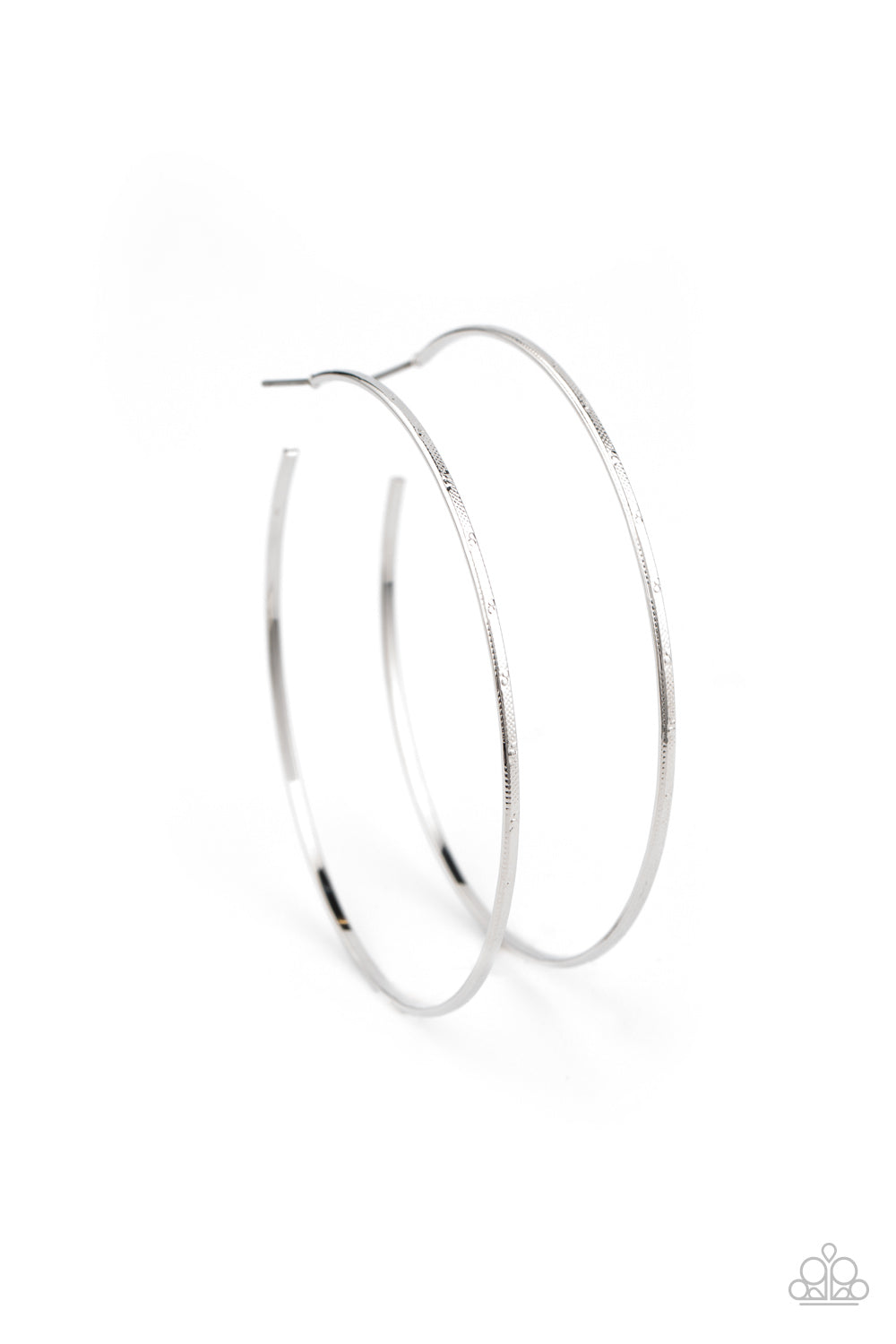 Very Curvaceous - Silver Earrings
