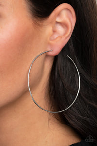 Very Curvaceous - Silver Earrings