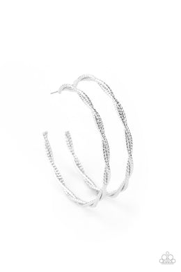 Totally Throttled - Silver Earrings **Pre-Order**