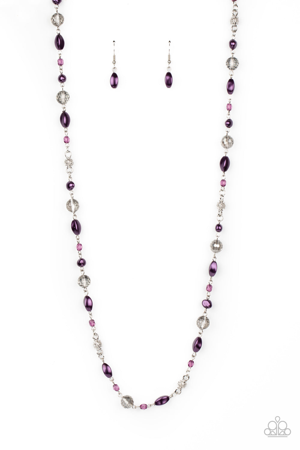 Twinkling Treasures - Purple Necklace