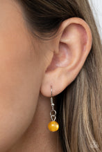 Load image into Gallery viewer, Where No MANDALA Has Gone Before - Yellow Necklace