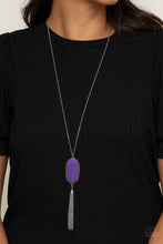 Load image into Gallery viewer, Got A Good Thing GLOWING - Purple Necklace