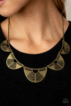 Load image into Gallery viewer, Record-Breaking Radiance - Brass Necklace