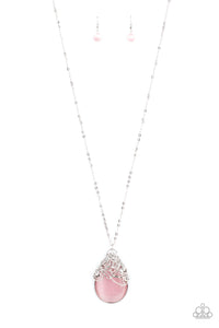 Tangled Gardens - Pink Necklace **Pre-Order**