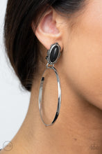 Load image into Gallery viewer, At Long LASSO - Black Earrings