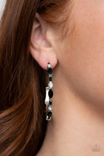 Load image into Gallery viewer, There Goes The Neighborhood - Black Earrings