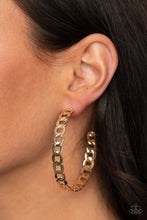 Load image into Gallery viewer, Climate CHAINge - Gold Earrings