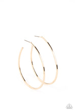 Load image into Gallery viewer, Cool Curves - Gold Earrings