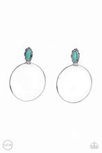 Load image into Gallery viewer, At Long LASSO - Blue Earrings