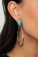 Load image into Gallery viewer, At Long LASSO - Blue Earrings