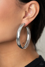 Load image into Gallery viewer, BEVEL In It - Silver Earrings