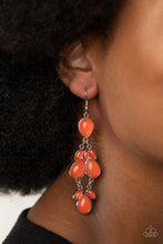 Load image into Gallery viewer, Superstar Social - Orange Earrings