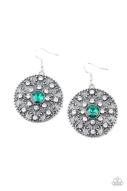 GLOW Your True Colors - Green Earrings