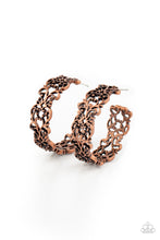 Load image into Gallery viewer, Laurel Wreaths - Copper Earrings
