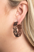 Load image into Gallery viewer, Laurel Wreaths - Copper Earrings