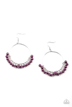Load image into Gallery viewer, Things Are Looking UPSCALE - Purple Earrings