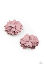 Load image into Gallery viewer, Summery Salutations - Purple Hair Clip