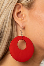Load image into Gallery viewer, Island Hop - Red Earrings