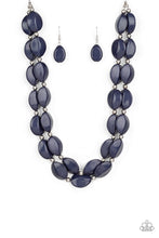 Load image into Gallery viewer, Two-Story Stunner - Blue Necklace