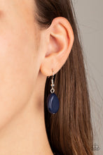 Load image into Gallery viewer, Two-Story Stunner - Blue Necklace