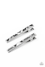 Load image into Gallery viewer, Rhinestone Jungle - Black Hair Clip