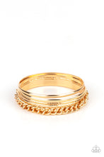 Load image into Gallery viewer, A Piece of The Action - Gold Bracelet