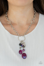 Load image into Gallery viewer, Lay Down Your CHARMS - Purple Necklace