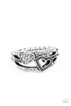 Load image into Gallery viewer, You Make My Heart BLING - White Ring