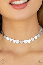 Load image into Gallery viewer, Playing HEART To Get - Silver Necklace
