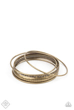 Load image into Gallery viewer, Get Into Gear - Brass Bracelet