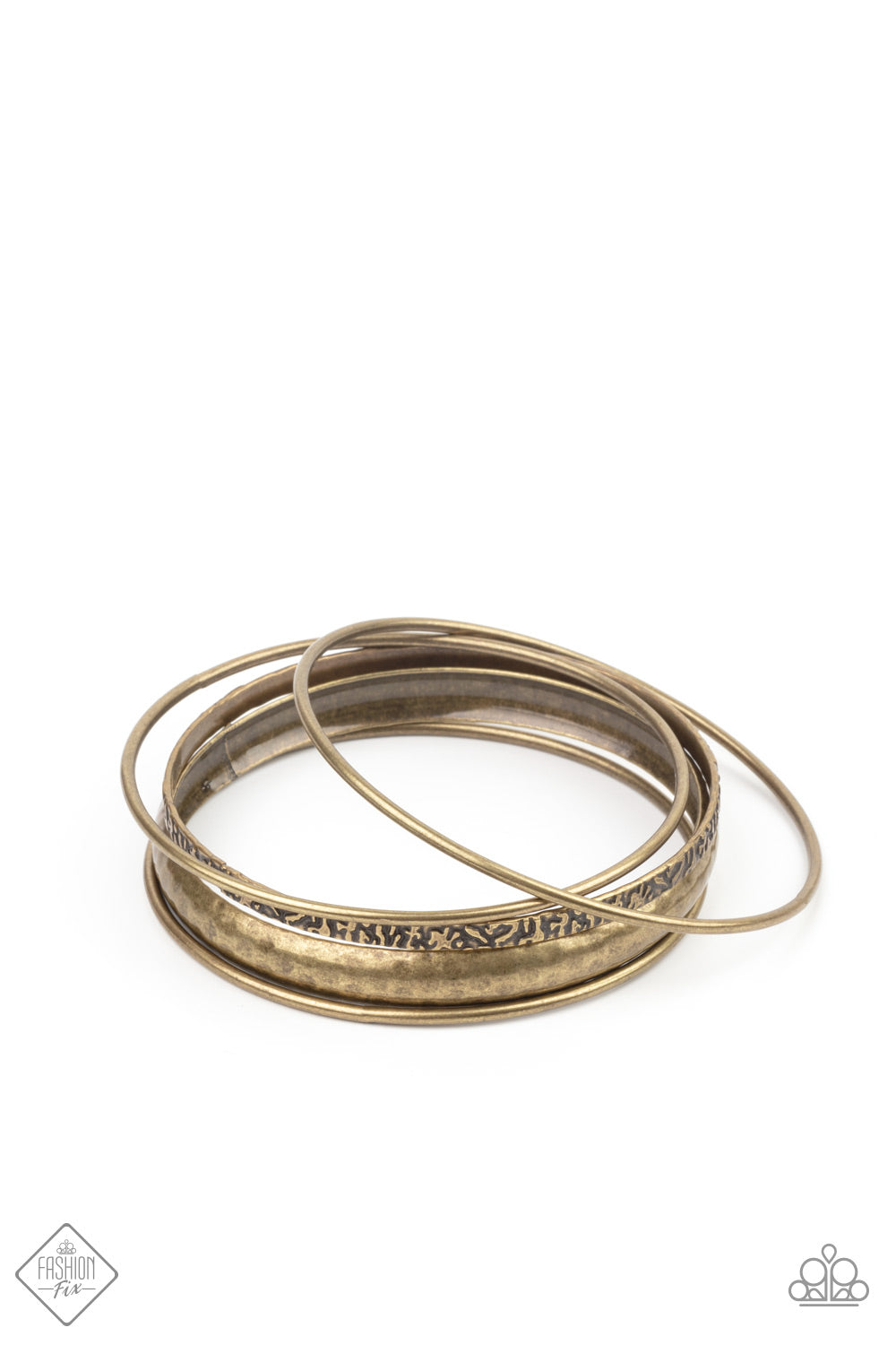 Get Into Gear - Brass Bracelet