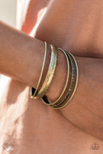 Load image into Gallery viewer, Get Into Gear - Brass Bracelet