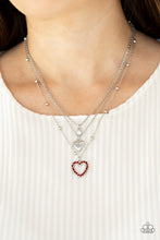 Load image into Gallery viewer, Never Miss a Beat - Red Necklace