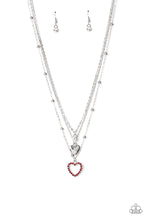 Load image into Gallery viewer, Never Miss a Beat - Red Necklace