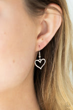 Load image into Gallery viewer, Vintagely Valentine - Silver Necklace