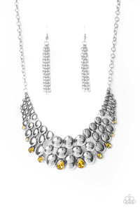 Powerhouse Party - Yellow Necklace