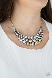 Powerhouse Party - Yellow Necklace