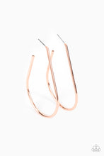 Load image into Gallery viewer, City Curves - Copper Earrings